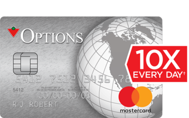 Canadian Tire Options MasterCard®
