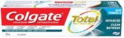 Colgate Total Advanced Toothpaste, Clean Between, 120 mL