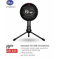 Blue Microphones Snowball Ice Usb Microphone 