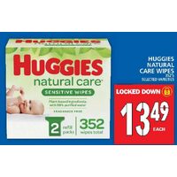 Huggies Natural Care Wipes