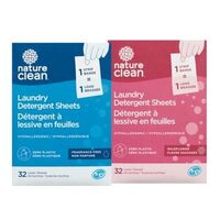 Nature Clean Laundry Detergent Sheets