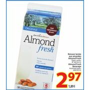 Almond Fresh Beverage - $2.97