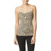 Girls Leopard Print Basic Cami - $6.00