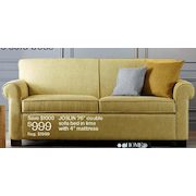 Serta Joslin 76" Double Sofa Bed - $999.00 ($1000.00 off)