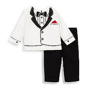 Little Me 2-Piece Tuxedo Novelty Pant Set - $17.99 ($7.00 Off)