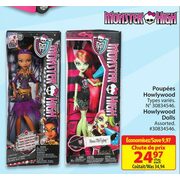Monster High Howlywood Dolls - $24.97 ($9.97 Off)