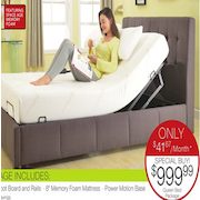 Memory Foam Power Motion Bed Package - $999.99