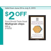 Food Should Taste Good Multigrain Chips - $2.00 Off