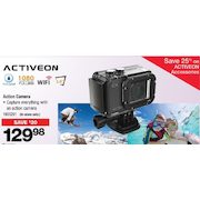 Activeon Action Camera - $129.98 ($20.00 off)