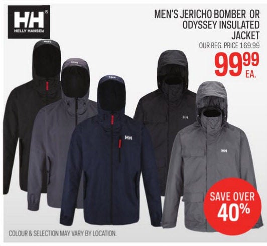 helly hansen men's jericho insulated jacket