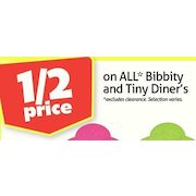All Bibbity & Tiny Diner's  - 50% off