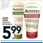 Aveeno Lotion  - $5.99