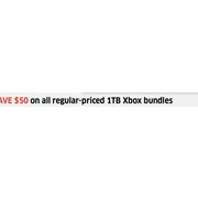 1TB Xbox One Bundles - $50.00 off