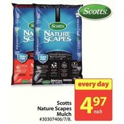 Scotts Nature Scapes Mulch - $4.97
