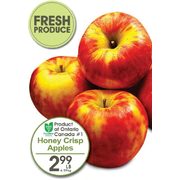Honey Crisp Apples - $2.99/lb