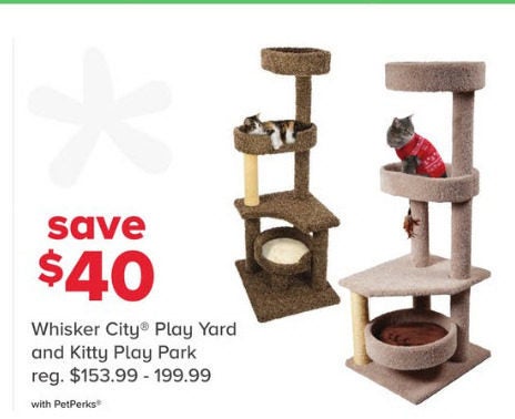 Whisker city kitty cheap play park