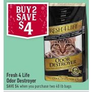 Fresh 4 Life Odor Destroyer  - Buy 2 Save $4.00  off