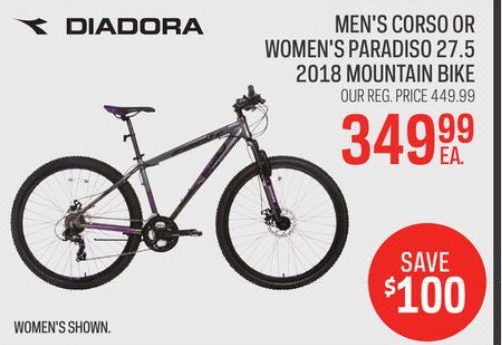 diadora corso 27.5 men's mountain bike 2020
