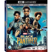 Black Panther (English) (4K Ultra HD) (Blu-ray Combo) (2018) - $24.99 ($10.00 off)
