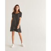 Reversible Stripe Swing Dress - Petite - $19.97 ($24.93 Off)