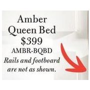 Amber Queen Bed - $399.00
