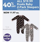 Koala Baby Sleepers - $11.97 (40% off)