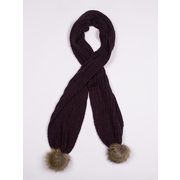 Harlow Lily Faux Fur Pom Scarf - Clearance - $15.00 ($23.00 Off)