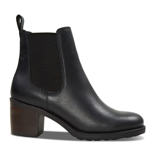 Fargo Ankle Boots In Black Cougar 