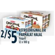 Astro Original Or Parmalat Halal Yogurt  - 2/$5.00