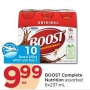 Boost Complete Nutrition - $9.99