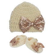 So'dorable 2-piece Beanie And Bootie Set In Ivory - $18.69 ($3.30 Off)