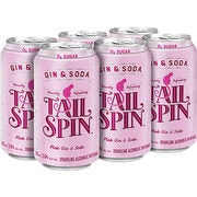 Tail Spin - 0g Pink Gin And Soda Can - $10.49 ($1.00 Off)
