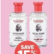 Thayers Skin Care - 15% off