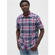 Short Sleeve Shirt In Linen-cotton - $43.99 ($10.96 Off)