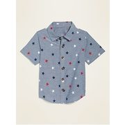 Americana-print Oxford Shirt For Toddler Boys - $12.00 ($7.99 Off)