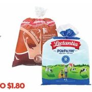 Lactantia Purfiltre Milk or Beatrice Chocolate Milk - $4.99 (Up to $1.80 off)