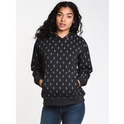 Tentree Womens Peace Tree Aop Pullover Hd - Black - $72.00 ($8.00 Off)