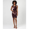 Floral Print Knit Cowl Neck Dress - $24.00 ($121.00 Off)
