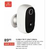 Globe Outdoor Wi-Fi Smart Camera - $89.99 ($10.00 off)