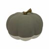 Bee & Willow™ Texture 6-Inch Ceramic Pumpkin Decoration In Grey/white - $8.99 ($6.00 Off)