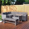 3 Pc. Caban Outdoor Dining Table Set - $1199.99