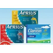 Aerius or Clartin Allergy Products - Up to 15% off