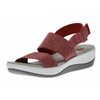 Arla Jacory Red Wedge Sandal By Clarks - $59.95 ($30.05 Off)