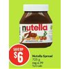 Nutella Spread - $6.00 ($0.99 off)