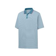 Footjoy Men's Lisle Mini Stripe Short Sleeve Polo - $49.87 ($50.12 Off)