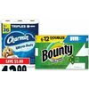 Charmin Bathroom Tissue or Bounty Paper Towels - $13.99 ($5.00 off)