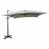 MyPatio Roman 10 ft. Square Offset Patio Umbrella - Beige