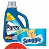 Snuggle Fabric Softener Sheets or Purex Liquid Laundry Detergent  - $5.99