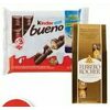 PC Chocolate Seashells, Kinder Bueno Multipack Bars or Ferrero Bags - $4.99