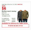Buffalo Men's Henley - $18.99 ($6.00 off)